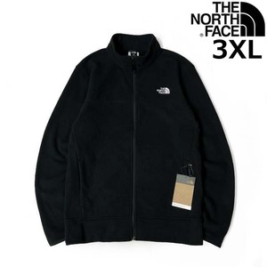 1円～!売切!【正規新品】THE NORTH FACE◆ANCHOR FULL ZIP JACKET フリース フルジップ US限定 軽量 男女兼用 アウトドア(3XL)黒 181024-40