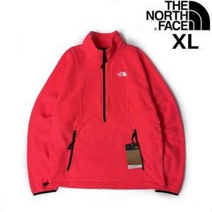 1円～!売切!【正規新品】THE NORTH FACE◆ATTITUDE 1/4ZIP フリース アティテュード US限定 日本未発売 軽量(XL)赤 ピンク 181024-50