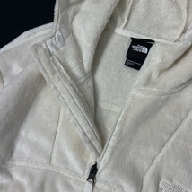 1円～!売切!【正規新品】THE NORTH FACE◆W LUXE OSITO HOODIE フリース US限定 ボア オシト ふわふわ 裏起毛 ロゴ刺繍(S)白 181024-15_画像6