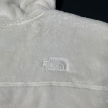 1円～!売切!【正規新品】THE NORTH FACE◆W LUXE OSITO HOODIE フリース US限定 ボア オシト ふわふわ 裏起毛 ロゴ刺繍(L)白 181024-15_画像8