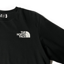 1円～!売切!【正規新品】THE NORTH FACE◆L/S BOX NSE TEE 長袖 Tシャツ ロンT US限定 ボックスロゴ バックプリント(M)黒 180902-20_画像6