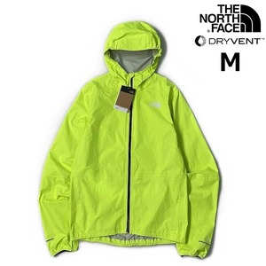 1円～!売切!【正規新品】THE NORTH FACE◆HIGHER RUN JACKET フルジップ マウンテンパーカー US限定 撥水 軽量 ランニング(M)黄 180915-25