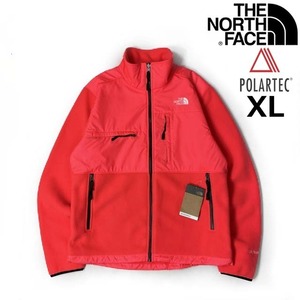 1円～!売切!【正規新品】THE NORTH FACE◆DENALI JACKET フリース デナリ フルジップ US限定 肉厚 ポーラテック(XL)赤 ピンク 181024-90