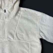 1円～!売切!【正規新品】THE NORTH FACE◆W LUXE OSITO HOODIE フリース US限定 ボア オシト ふわふわ 裏起毛 ロゴ刺繍(L)白 181024-15_画像4