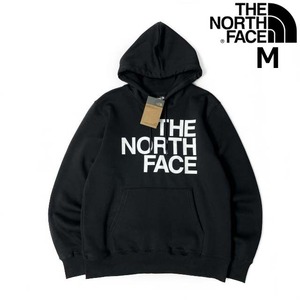 1円～!売切!【正規新品】THE NORTH FACE◆BRAND PROUD HOODIE プルオーバー パーカー ビッグロゴ US限定 裏起毛 男女兼用(M)黒 181130-33