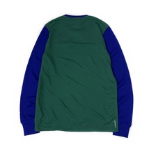 1円～!売切!【正規新品】THE NORTH FACE◆WAFFLE BASE LAYER 長袖 Tシャツ ロンT US限定 ワッフル 速乾 アウトドア(M)青 緑 180902-38_画像6