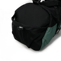 1円～!売切!【正規新品】THE NORTH FACE◆BOZER DUFFEL ボストンバッグ 2WAY US限定 アウトドア キャンプ(ONE SIZE)緑 黒 180626-35_画像7