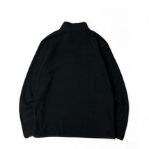 1円～!売切!【正規新品】THE NORTH FACE◆ANCHOR 1/4 ZIP JACKET フリース US限定 軽量 男女兼用 ロゴ刺繍 アウトドア(M)黒 181024-35_画像7