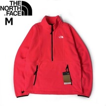 1円～!売切!【正規新品】THE NORTH FACE◆ATTITUDE 1/4ZIP フリース アティテュード US限定 日本未発売 軽量(M)赤 ピンク 181024-50_画像3