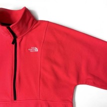 1円～!売切!【正規新品】THE NORTH FACE◆ATTITUDE 1/4ZIP フリース アティテュード US限定 日本未発売 軽量(M)赤 ピンク 181024-50_画像4