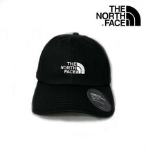 1円～!売切!【正規新品】THE NORTH FACE Backyard Ball Cap 帽子 キャップ US限定 ハーフドームロゴ刺繍 男女兼用(OS)黒 180623-15_画像2