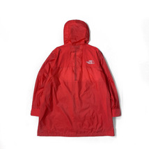 1円～!売切!【正規新品】THE NORTH FACE◆W OUTLINE JACKET ウィンドパーカー US限定 軽量 WINDWALL ロゴ刺繍 撥水(XL)赤 180915-15_画像8