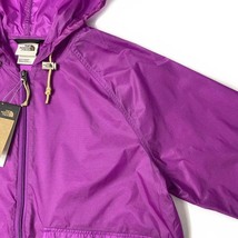 1円～!売切!【正規新品】THE NORTH FACE◆HERITAGE WIND JACKET フルジップ ウィンド パーカー US限定 ナイロン 防風 撥水(S)紫① 180915-5_画像4