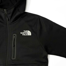 1円～!売切!【正規新品】THE NORTH FACE◆PIONEER PEAK FULLZIP HOODIE トラックジャケット パーカー US限定 速乾 裏起毛(L)黒 180915-45_画像4