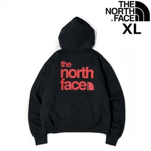 1円～!売切!【正規新品】THE NORTH FACE◆W COORDINATES HOODIE パーカー US限定 フードナイロン切替 ハーフドームロゴ(XL)黒 181130-15