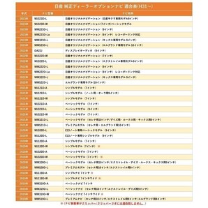 MJ116D-W 2016年 日産 純正 ディーラーオプション テレビキット 走行中 テレビ 視聴 ナビ操作 キャンセラー カプラーオン ハーネス waT15の画像4