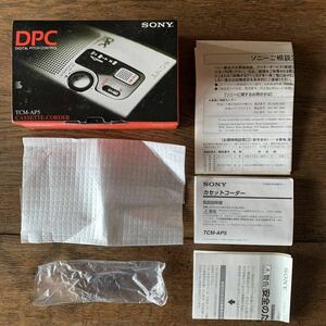 SONY TCM-AP5 外箱・取扱説明書 （本体なし）