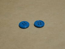 ボタン　13~20mm　ハンドメイド　4つ穴　レトロ　まとめ売(約600個）ブルー系_画像5