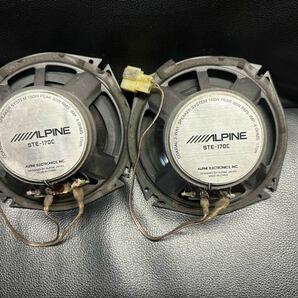 ALPINE アルパイン 17cm セパレート 2wayスピーカー ツイーター ツィーターカバー L350Sから取り外し 左右セット の画像4