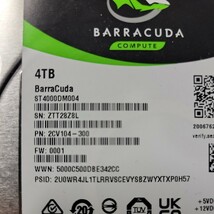 SEAGATE ST4000DM004 3.5インチ SATA HDD 4TB 中古品 管理番号2403127_画像2