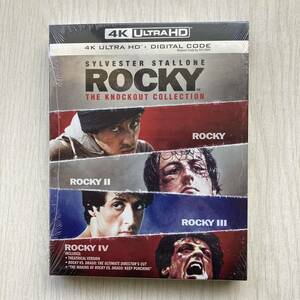 新品　ロッキー ザ・ノックアウト・コレクション 4K UHD 日本語有り　輸入版　北米版 Rocky : シルヴェスター・スタローン