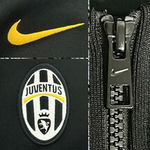 NIKE ナイキ JUVENTUS ユベントス トラックジャケット ジャージ 刺繍 ブルゾン　M ブラック　黒_画像7