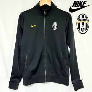 NIKE ナイキ JUVENTUS ユベントス トラックジャケット ジャージ 刺繍 ブルゾン　M ブラック　黒