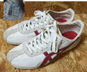 Onitsuka Tiger 本革 RUNSPARK LE 24.5cm TH201L ランスパークLE オニツカタイガー　アシックス　ASICS