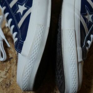 CONVERSE 本革 スター&バーズ レザー BB マルチ US8.5 青/赤/白 STAR&BARS LEATHER BB MULTI 1CL408 コンバース  の画像8