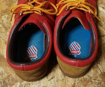 K-SWISS 本革スニーカー　020J22　US8　赤系　ケースイス　ケイスイス_画像4