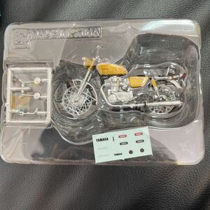 1/24 ヤマハ XS650 イエロー 黄色 フィギュア バイク ミニカー オートバイYAMAHA 旧車 ビッグバイクコレクション