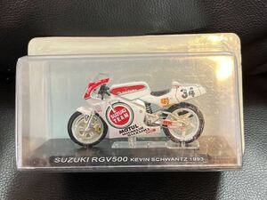 1/24 SUZUKI RGV500 KEVIN SCHWANTZ 1993ケヴィンシュワンツ デアゴスティーニ隔週刊チャンピオンバイクコレクション スズキ #34 MotoGP