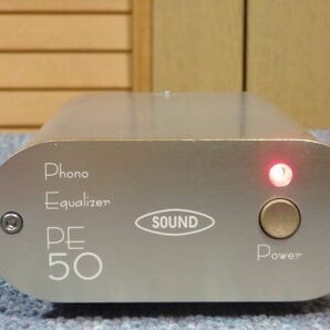 【動作確認済】TOKYO SOUND PE-50 PHONO EQUALIZERトーキョー サウンド フォノイコライザー CR型MM・MC対応の画像1