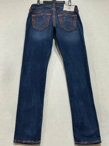 *TRUE RELIGION True Religion ROCCO NO FLAP SUPERT stretch Denim pants not yet hem direct .. indigo Mexico made 30 BJBD.C