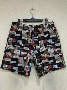 ※Supreme シュプリーム Labels Pique Short ハーフショート パンツ マルチカラー M 　　　　 BJBD.C