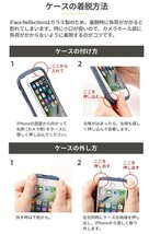 送料無料 新品 iFace iPhone 14 専用 ケース クリア 強化ガラス (ブラック)【アイフェイス アイフォン14 耐衝撃 透明 ストラップホール】_画像6