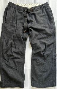 WILDTHINGS Wild Things KATO collaboration climbing black p wool pants size M/GRAMICCI mountain outdoor 