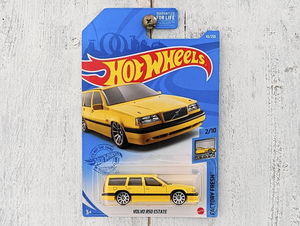 ボルボ ８５０ エステート VOLVO 850 ESTATE 黄■2021 US版 HOT WHEELS ホットウィール