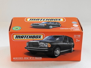 ●メルセデス ベンツ Ｗ１２３ ワゴン MERCEDES-BENZ W123 WAGON●POWER GRABS MATCHBOX マッチボックス