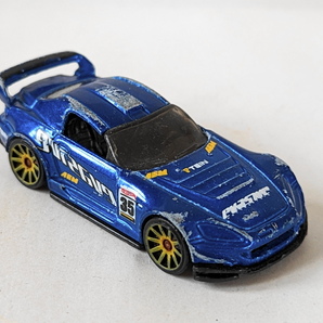 ▽1/64 LOOSE ジャンク▽ホンダ Ｓ２０００ HONDA S2000 青▽2013 HOT WHEELS ホットウィールの画像3