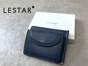 新品・定価1.7万●LESTAR●レザー マネークリップ ウォレット 財布●レスター