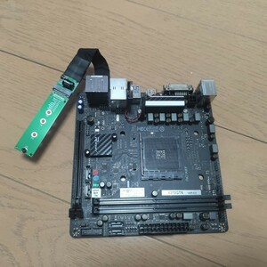 【AMD AM4】 BIOSTAR RACING X370GTN 【Mini-ITX】