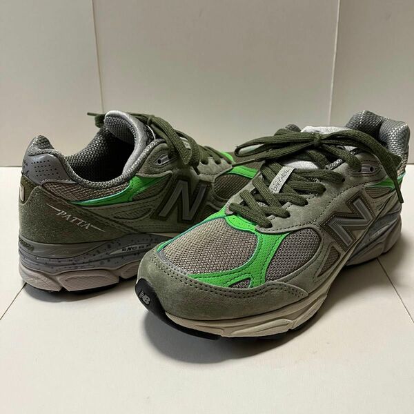 Patta × New Balance 990V3 Olive パタ × ニューバランス 990V3 キープ ユア ファミリー 