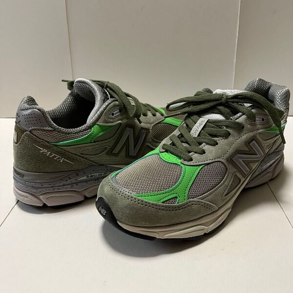 Patta × New Balance 990V3 Olive パタ × ニューバランス 990V3 キープ ユア ファミリー