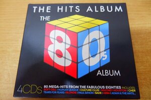 に7-065＜CD/4枚組＞「The Hits Album The 80s Album」Soft Cell/Dead Or Alive/Tears For Fears/The Jam/Cyndi Lauper