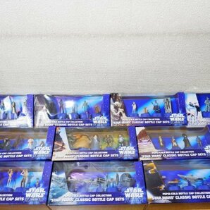 ね7-057 PEPSI-COLA BOTTLE CAP COLLECTION ''STAR WARS'' CLASSIC BOTTLE CAP SETS 10点セット スター・ウォーズの画像1