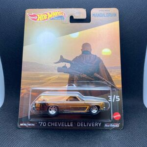 日本未発売☆ホットウィール プレミアム ☆ Star Wars ‘70 Chevelle Delivery Hotwheels リアルライダー