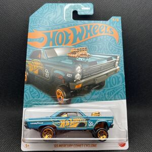 ☆ホットウィール☆2024 Hot Wheels Pearl & Chrome 56th Anniversary ‘65 Mercury Comet Cyclone 