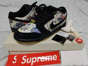 新品 Supreme × NIKE SB DUNK LOW Rammellzee 28cm / air force jordan 1 2 3 4 5 retro high low og trophy room supreme rayssa leal dn