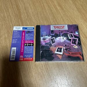 初版オリジナル国内盤帯付treat the pleasure principle トリート　プレジャープリンシプル